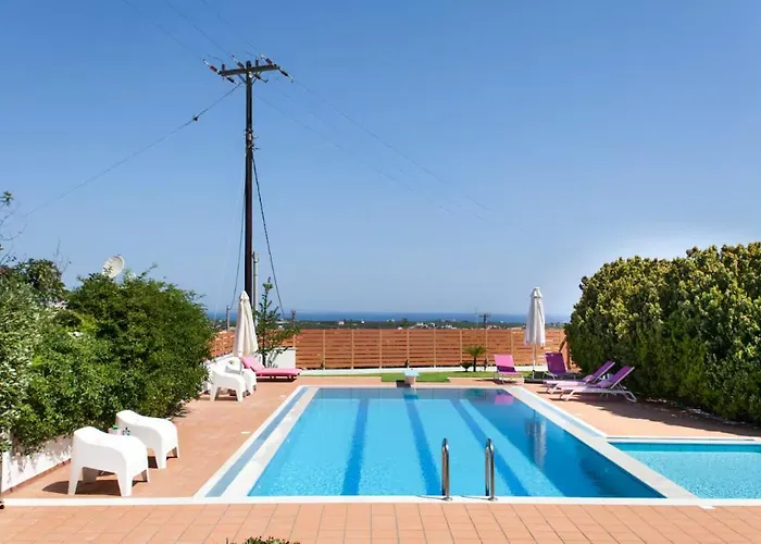 Artemis Luxury - Private Pool Oasis Villa Herszonisszosz